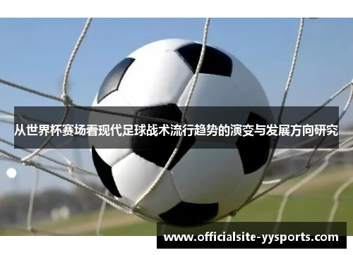 从世界杯赛场看现代足球战术流行趋势的演变与发展方向研究