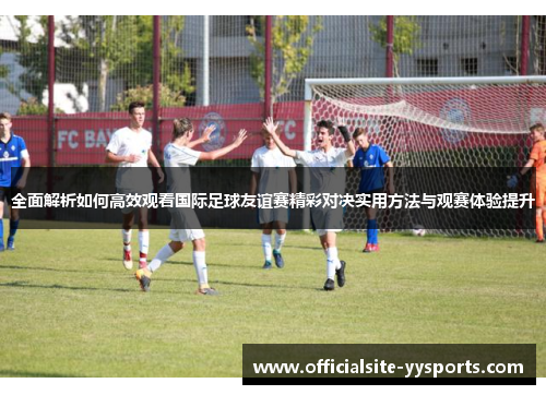 全面解析如何高效观看国际足球友谊赛精彩对决实用方法与观赛体验提升